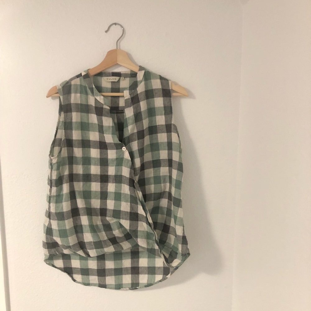 Tylho linen blouse, size Medium.